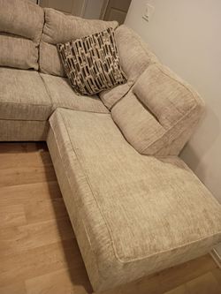 Beige Fabric Sectional Sofas