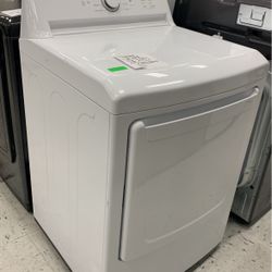 LG White Electric Dryer 