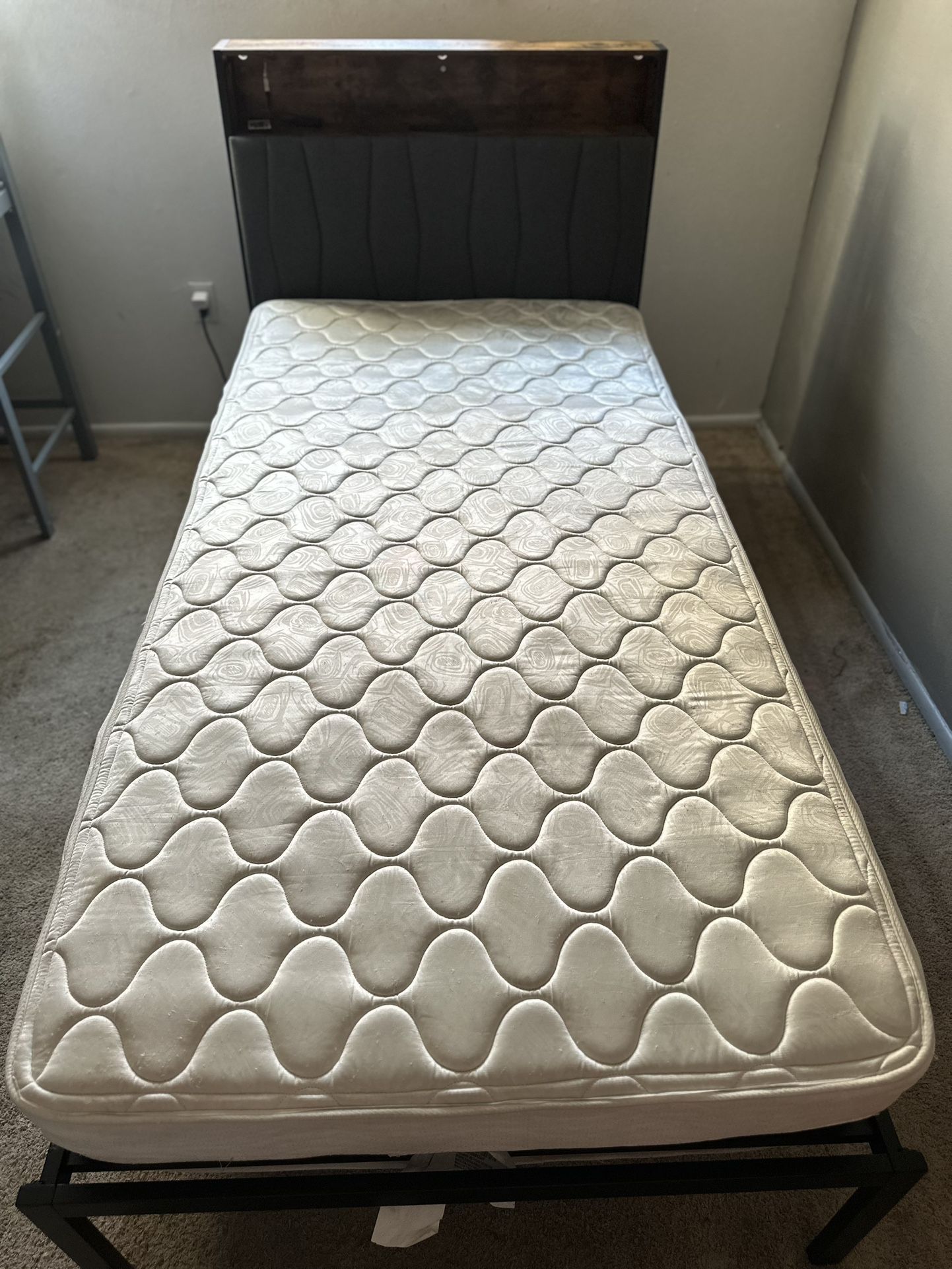 Twin Size Loft And Bed Frame