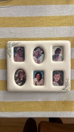 Ceramic Multi-Opening Collage Photo Frame