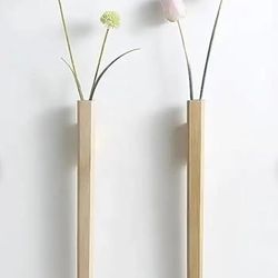 Wood Wall Planter Wall Vase