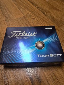 New Titleist Tour Soft