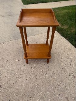 Small wooden/side table