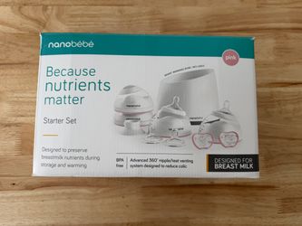 Nanobee starter kit: 4 bottles and accessories