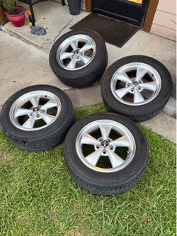 Ford Mustang rims with Tires