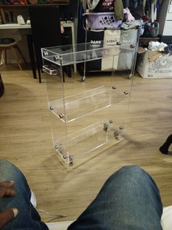 25$ Neat Little Resin Push Cart For Home 
