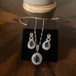 Earrings With Necklace