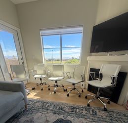 $75 each/5units-Office chair with backrest and armrest,adjustable for computer table,executive model