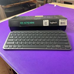 Logitech MX Keys Mini Wireless Keyboard – Master Series – Graphite