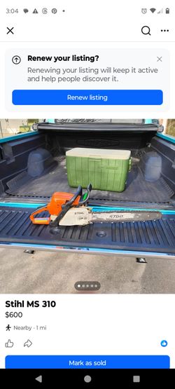 Stihl Ms 310 Chainsaw