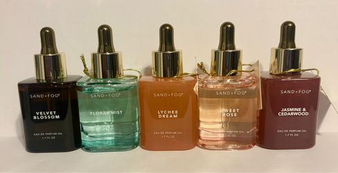 Sand + Fog Perfume Oils – NEW – Choose Scent-Men’s oils just added