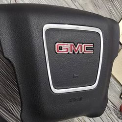 2015-2019 Chevrolet Left Driver Wheel Airbag Black Genuine OEM