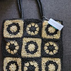 Seafolly Australia Crochet Tote Bag