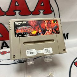 Contra Spirits For Super Famicon Gaming Console