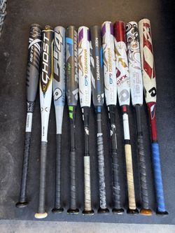 10 Fastpitch Softball bats $100 Each