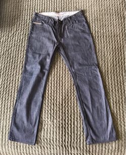 Vans Customade Men's Blue Dark Wash Denim Jeans 34X30