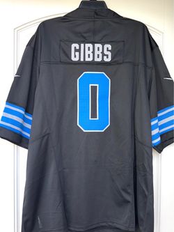 SMALL + XL/2X - DETROIT LIONS #0 JAHMYR GIBBS JERSEY