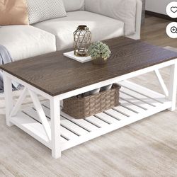 Farmhouse Rustic Living RoomCoffee Table