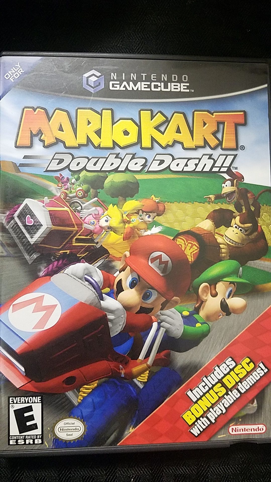 Gamecube Mario Kart Double Dash game