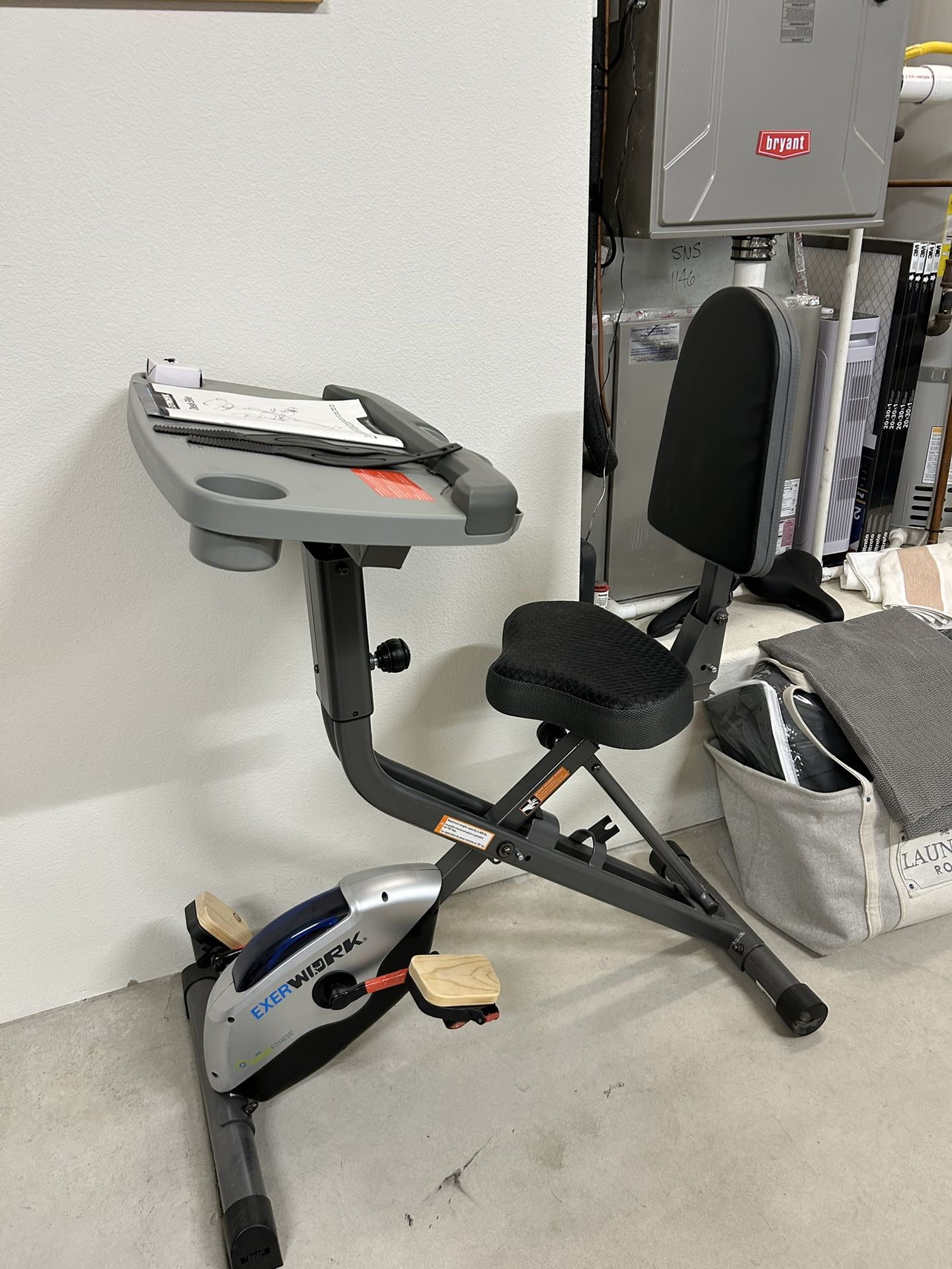 Exerpeutic Exerwork Desk Bike LIKE NEW!