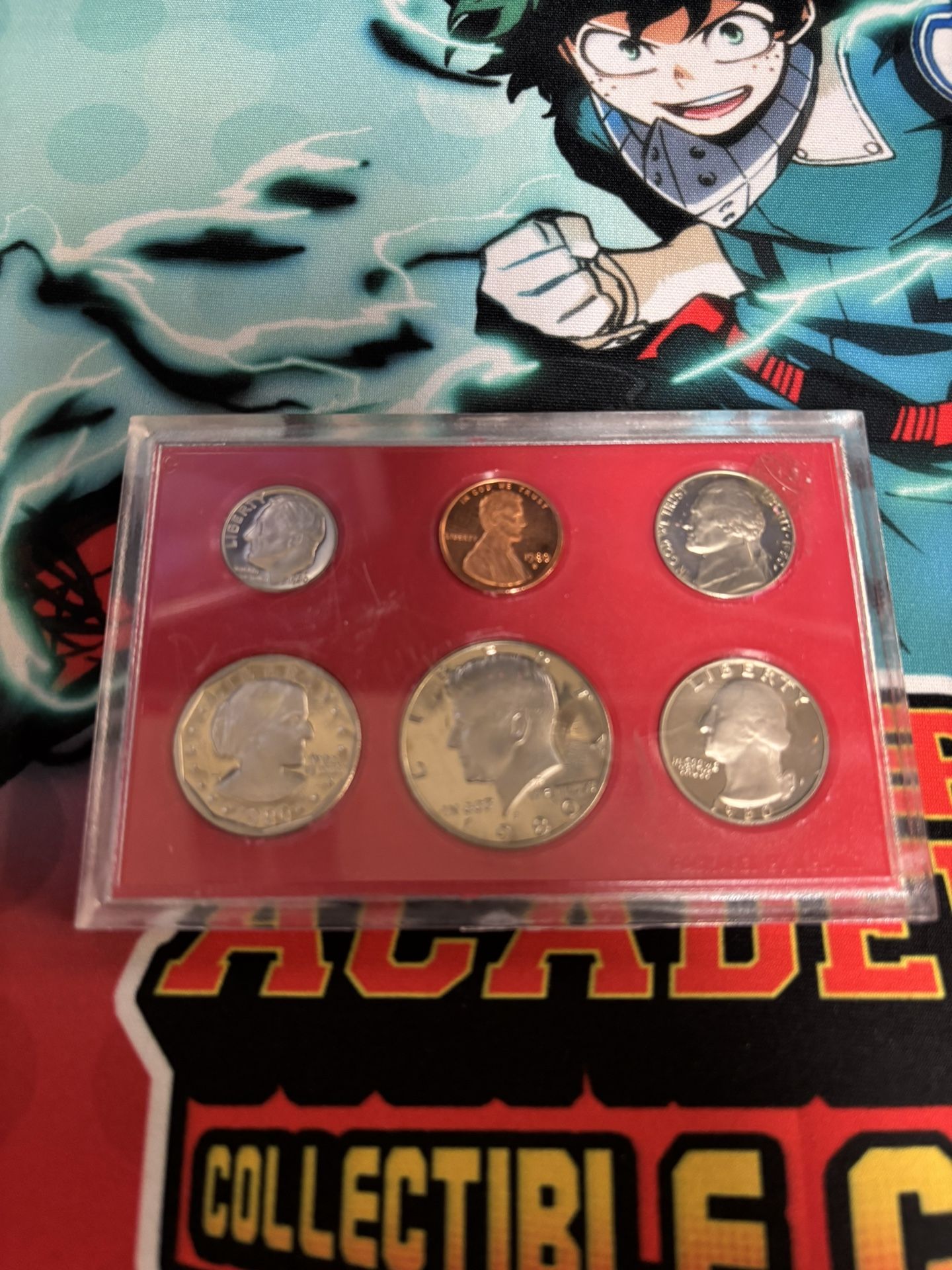 1980s United States Proof Set Coins