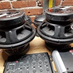 4 Prv 10" Speakers