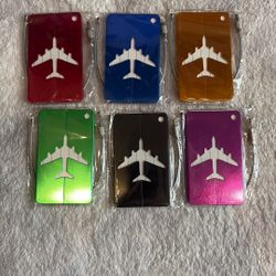 Aluminum Baggage Tag 6pcs/$5