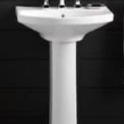 Pedestal & Sink Basin