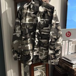 Camouflage Light Weight Jacket