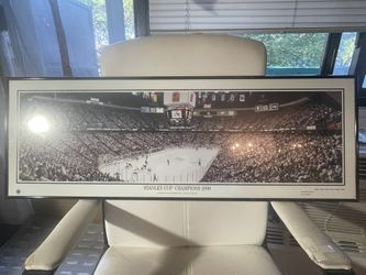 Stanley Cup 2000 Championship. Size 14“ X 39”