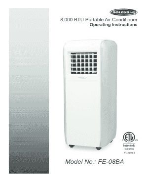Portable air Conditioner 8000BTU AC unit
