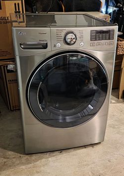 LG 7.3 cu. ft. Ultra Large Capacity Dryer with Dual LED Display (Gas)
