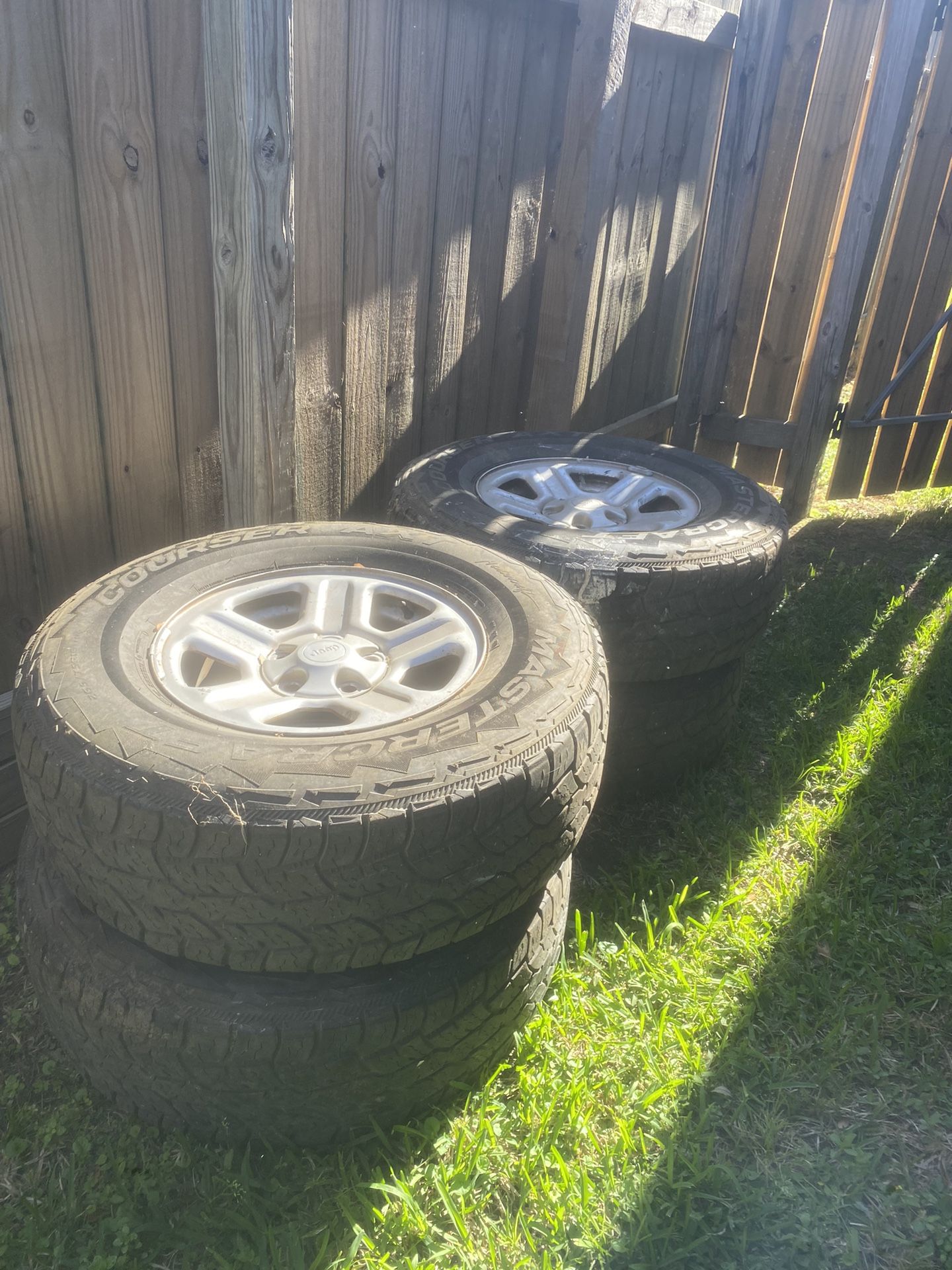 265 75R16 Courser AXT Mastercraft Tires