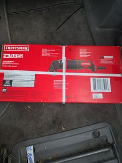 Craftsman 3.0 AMP oscillating tool kit