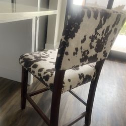 Cowhide Counter Bar stools