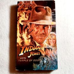 Indiana Jones And The Temple Of Doom VHS (1984) 
