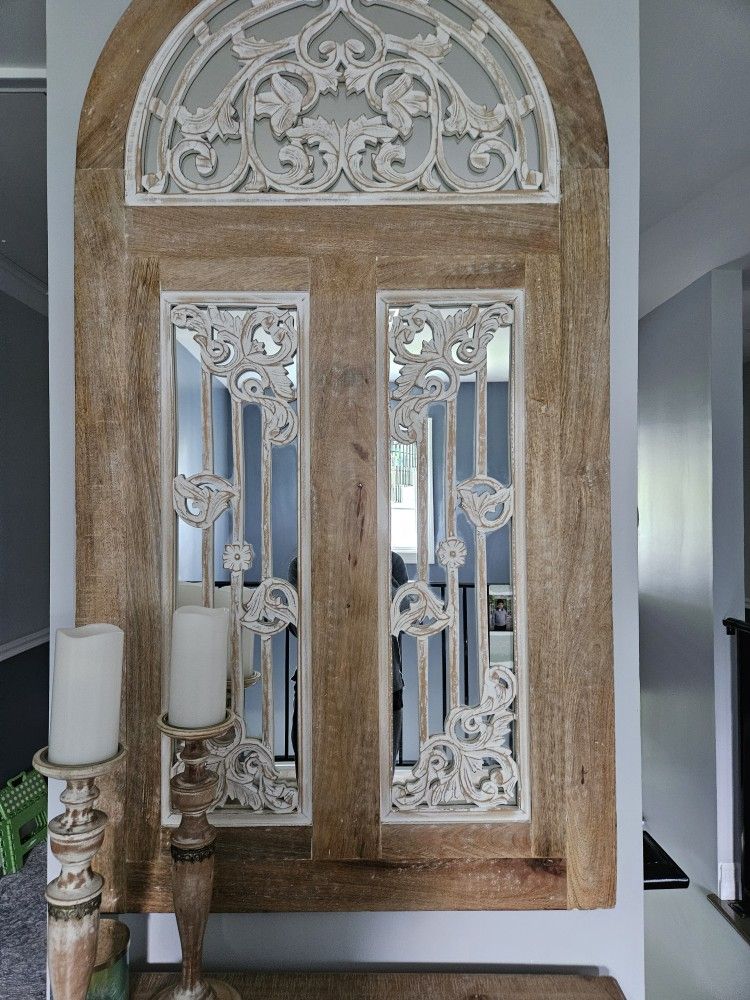 Console And Mirror