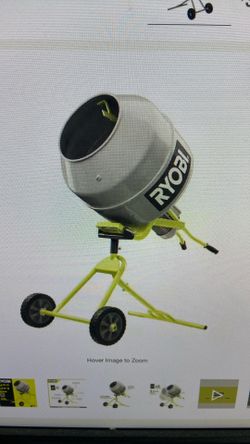 5 cu ft Portable Concrete Mixer