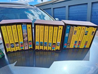 National Geographic VHS set