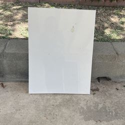 White 6X12 Canvas 