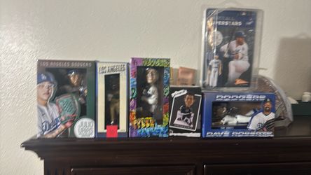 Dodger and LA Kings bobbleheads