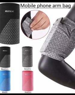 Black Wrist Arm Running Sport Bag Elastic Mobile Phone Armband Sports Pouch Fitness Running Gym Bags For Women Men Run Exercise Bag