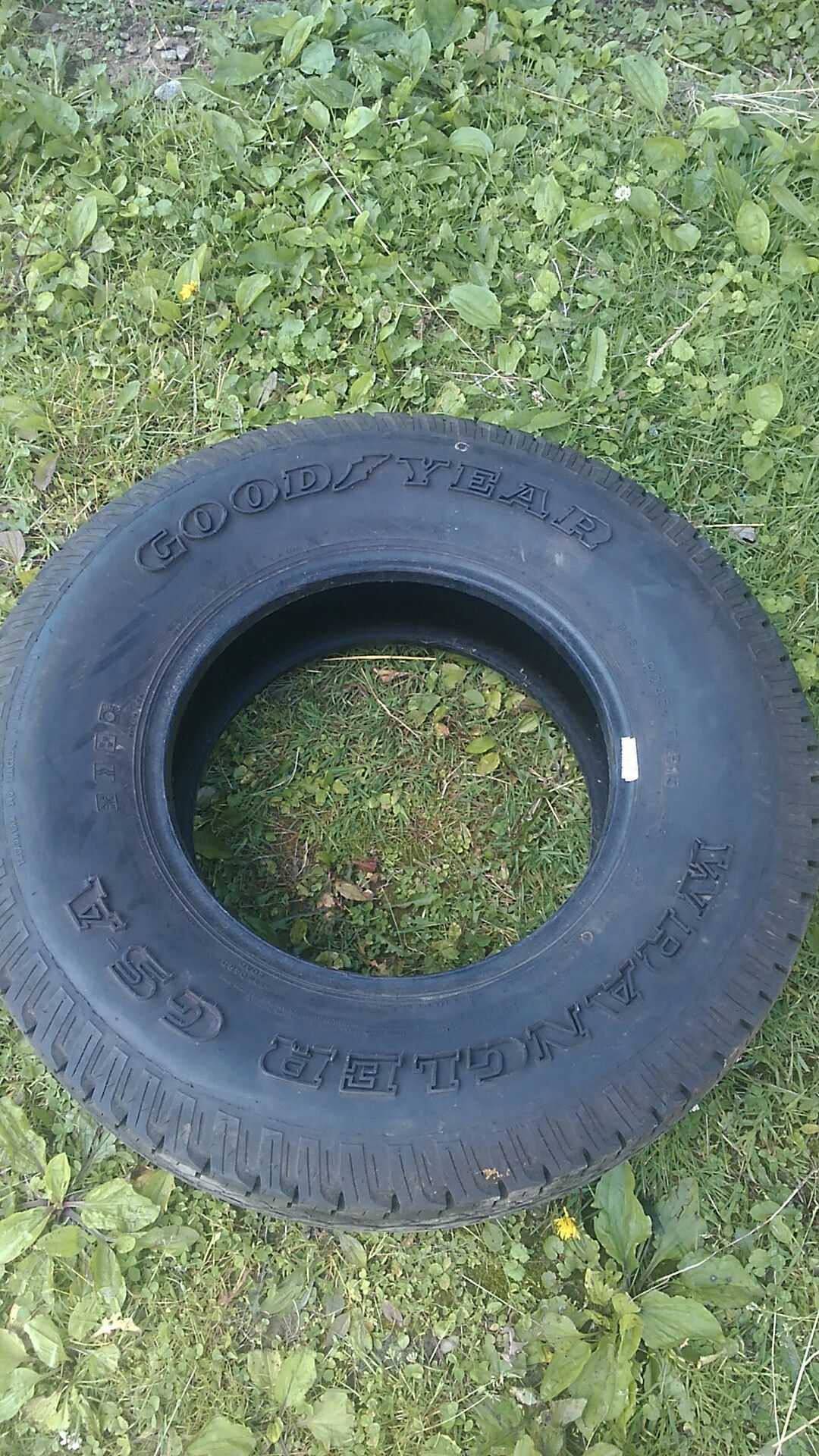 One 245 65 17 tire like new
