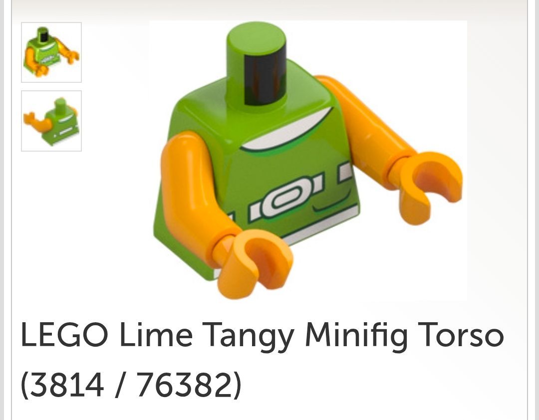 Lego minifigure torso $2