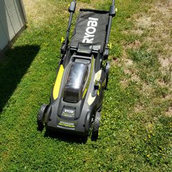 Ryobi 40 V 20 inch brushless lawn mower