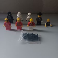 Lego Star Wars And Og Cowboy And Samurai Figs