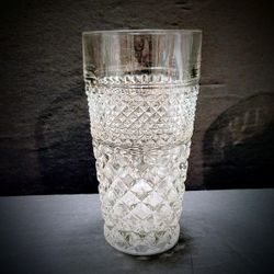 Vintage Anchor Hocking Crystal Clear 6 1/4" Iced Tea Glass / Tumbler