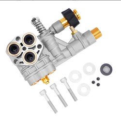 (contact info removed) Pressure Washer Pump Manifold Replacement Kit for 510020 and 520006 Axial Cam Pressure Washer Pumps