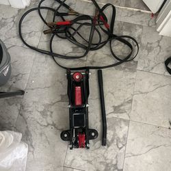 2 Ton Trolley Jack (Jumper Cables Included)
