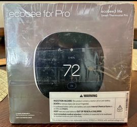 NEW Ecobee3 Lite Smart Thermostat Pro (Sealed) – Ecobee for Pro